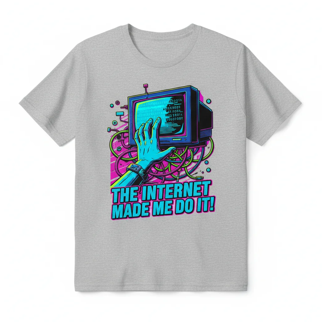 The Internet Made Me Do It! – Your Story, Your Style Tee