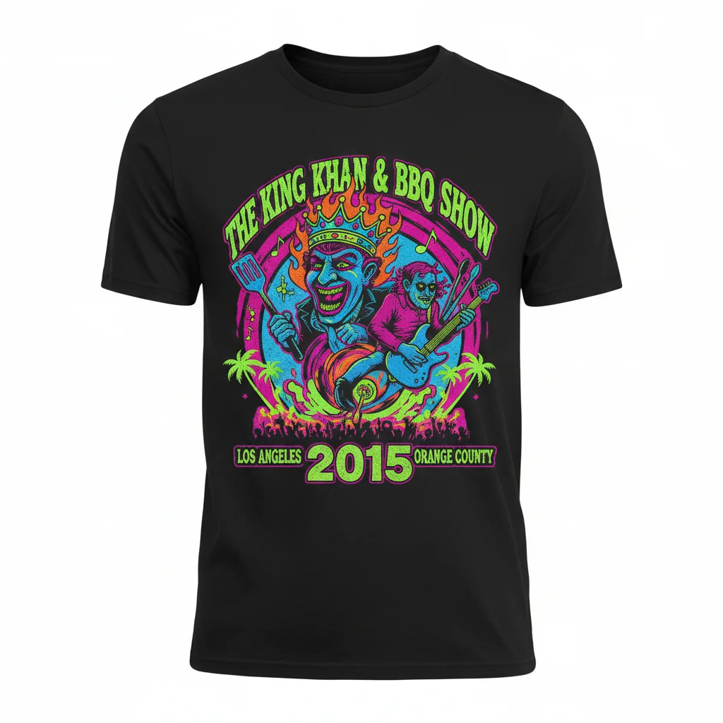 King Khan & BBQ Show '15 Tour Tee