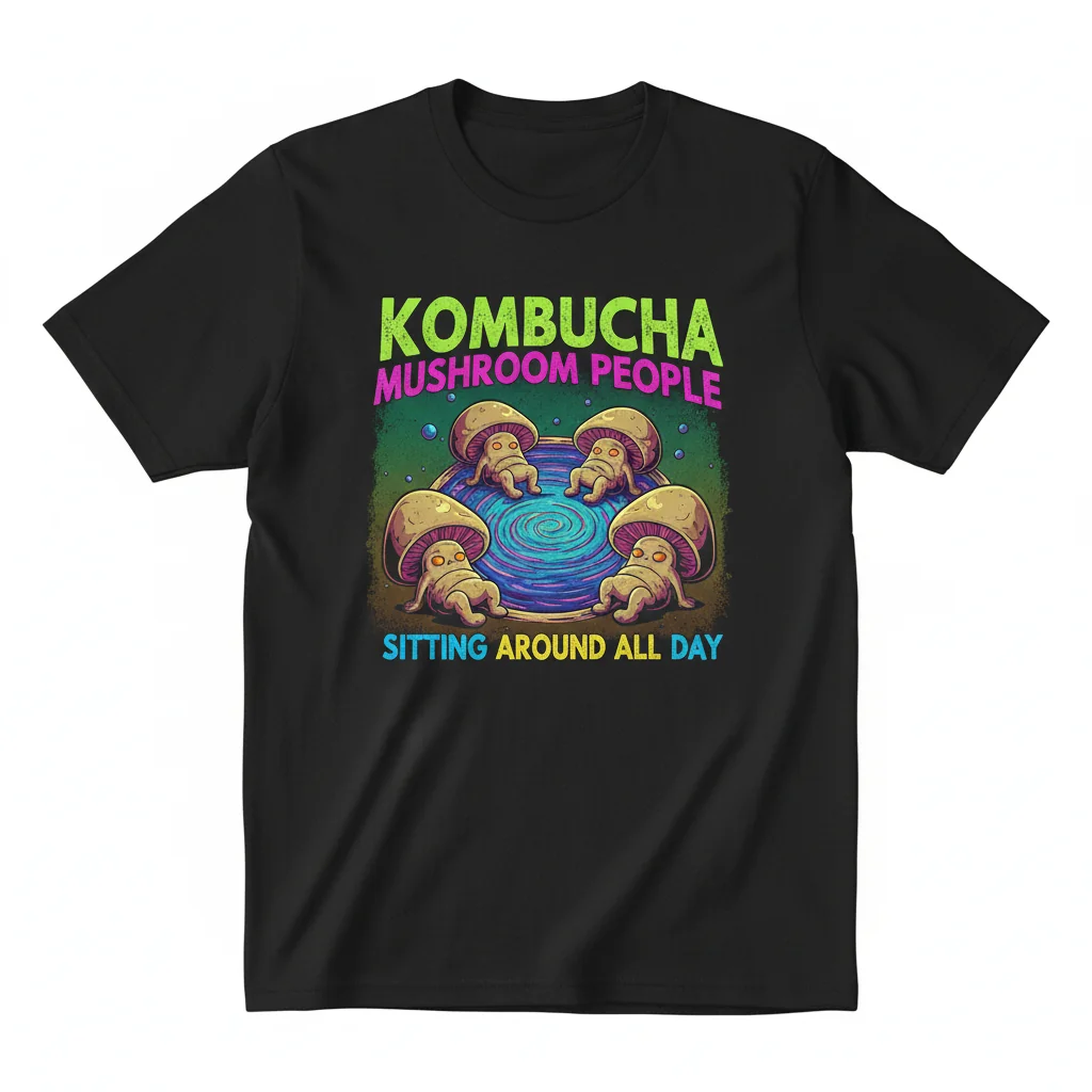 SYSTEM OF A DOWN "Kombucha Mushroom People" Iconic Soad Band T-Shirt