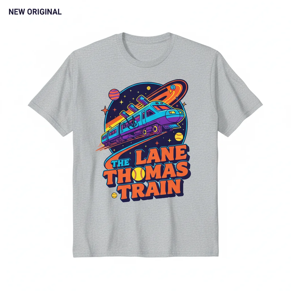The Lane Thomas Train Shirt - Baseball Fan Tee