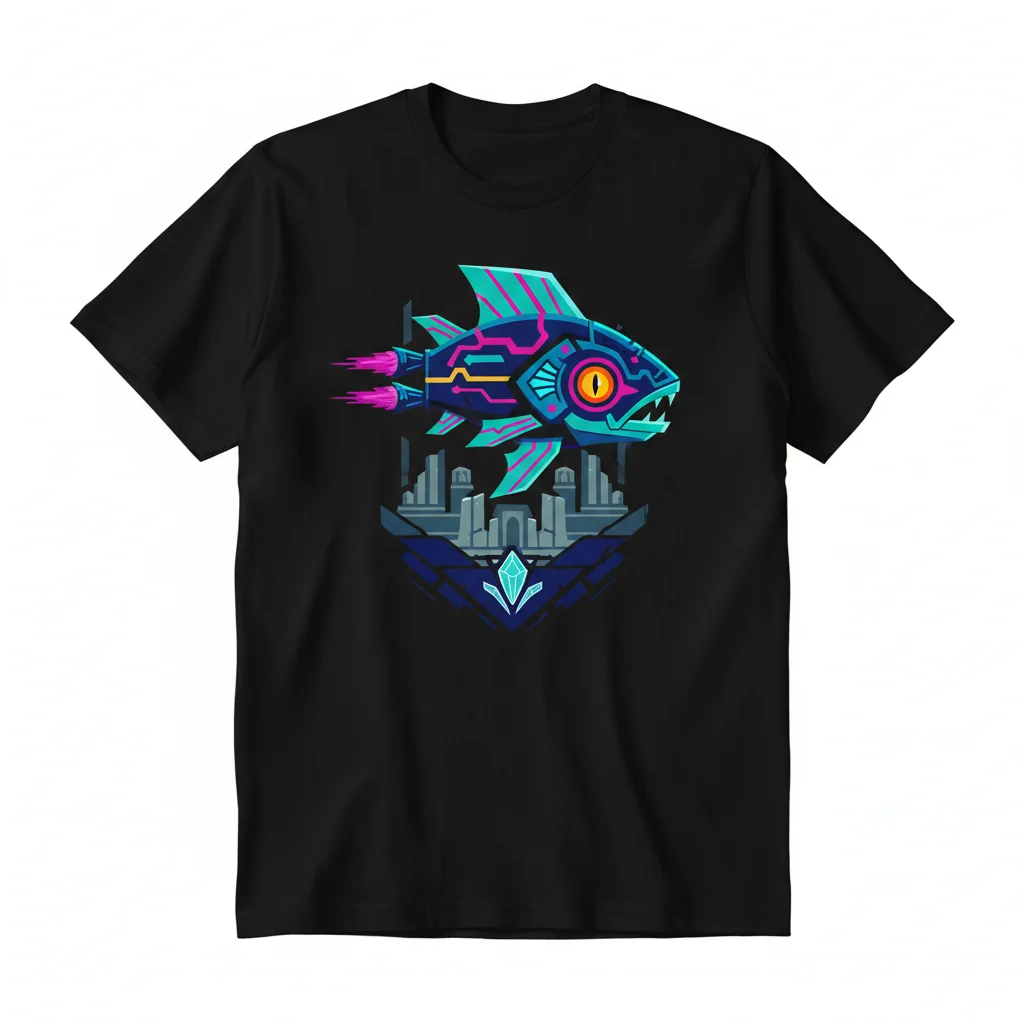 Atlantis Leviathan T-Shirt | Fade-Resistant Lost Empire Graphic Tee