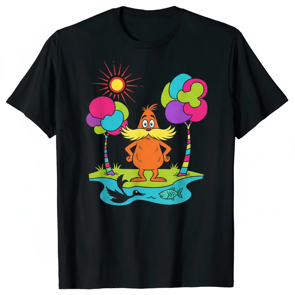 The Lorax Read Across America Men's Heavyweight T-Shirt