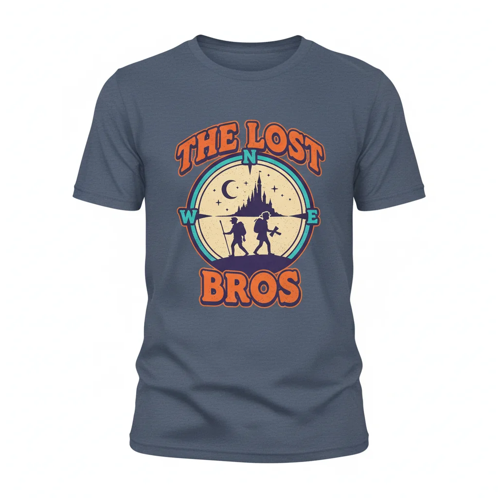The Lost Bros Premium Ring-Spun Cotton T-Shirt - Men's & Women's Apparel