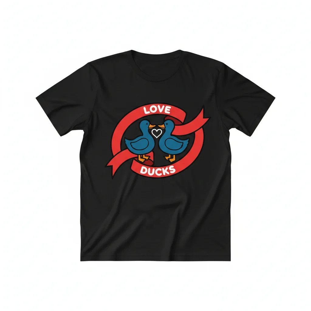 Love Ducks Street Tee - Essential Collection