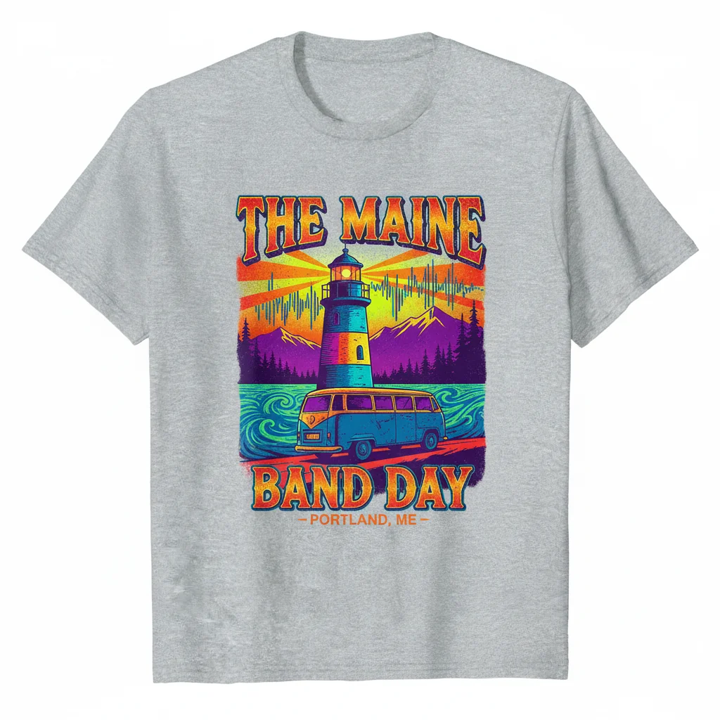 The Maine Band Day Tee: Vibe Check Approved
