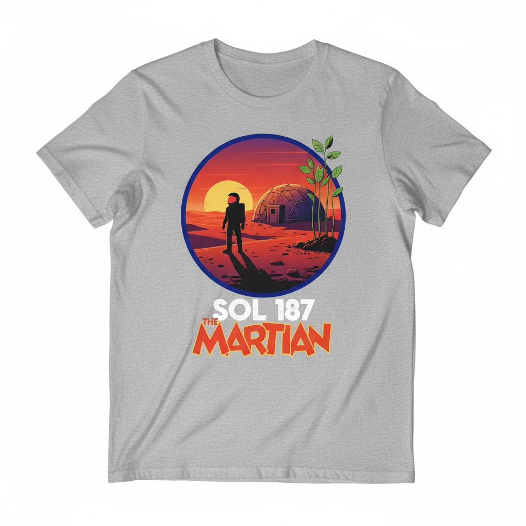 The Martian Premium Tee: Built to Last, Designed to Impress
