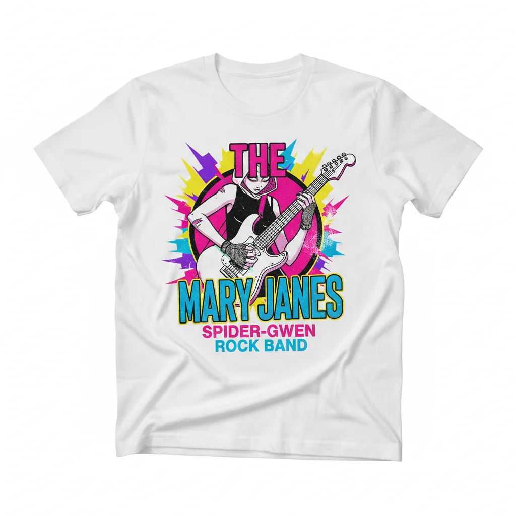 Spider-Gwen's Mary Janes T-Shirt – Essential Comfort & Lasting Style