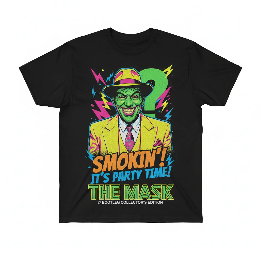 The Mask Bootleg Vintage Style Graphic T-Shirt