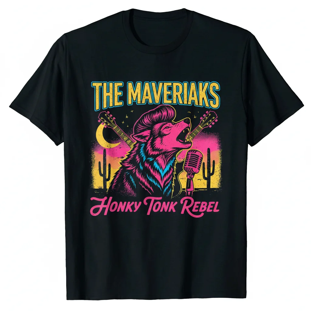 The Mavericks Band T-Shirt - Official Music Merch Tee