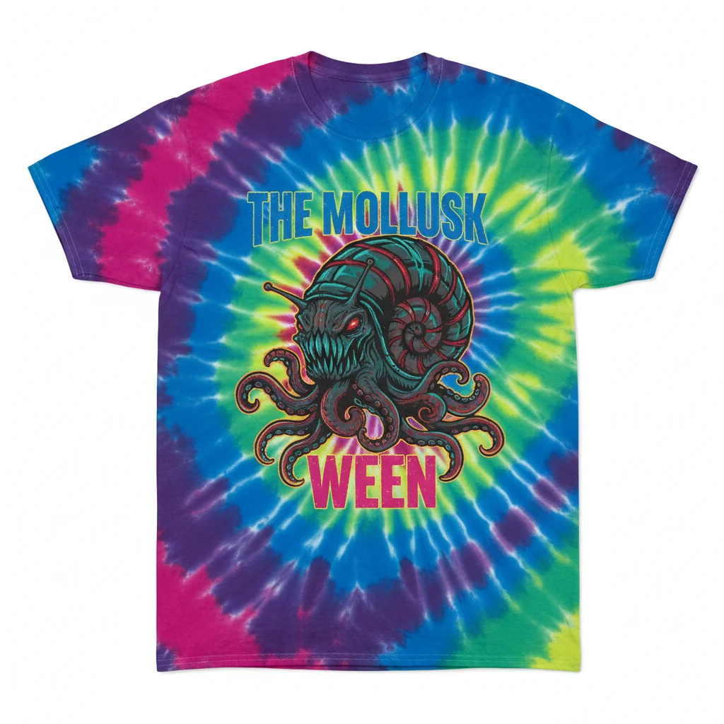 Ween 'The Mollusk' Tie-Dye Tee - Festival Ready
