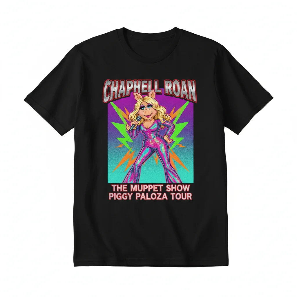 The Muppet Miss Piggy Chappell Roan T-Shirt