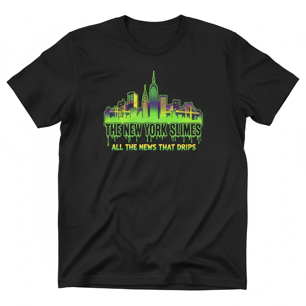The New York Slimes Essential T-Shirt - Unique Graphic Tee