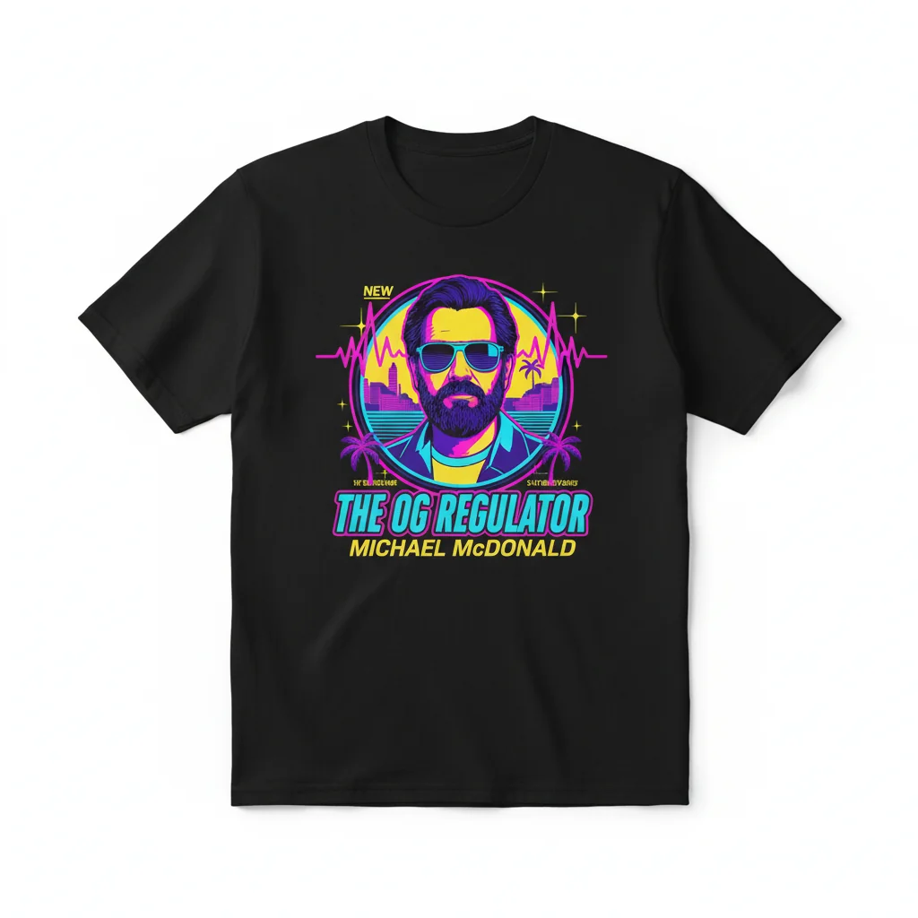 The OG Regulator Michael McDonald - Men's Heavyweight T-shirt - Black (Size S)