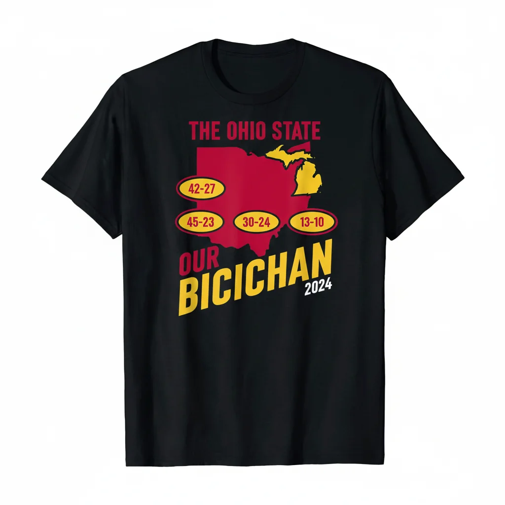 The "Our Bichigan 2024" Victory Tee: A Story of Unwavering Fandom
