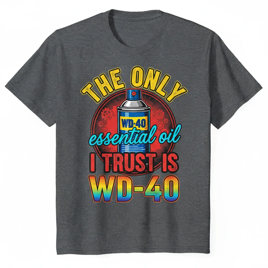 The Only Essential Oil I Trust Is WD-40 Shirt