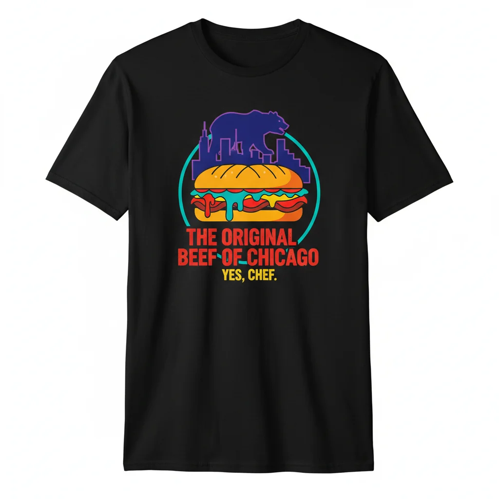 The Original Beef Of Chicagoland - The Bear Active T-Shirt: Unrivaled Durability & Comfort