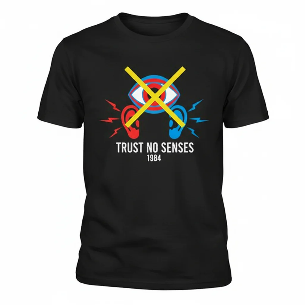 1984 'Reject the Evidence' Essential T-Shirt: Orwellian Wisdom for Modern Thinkers