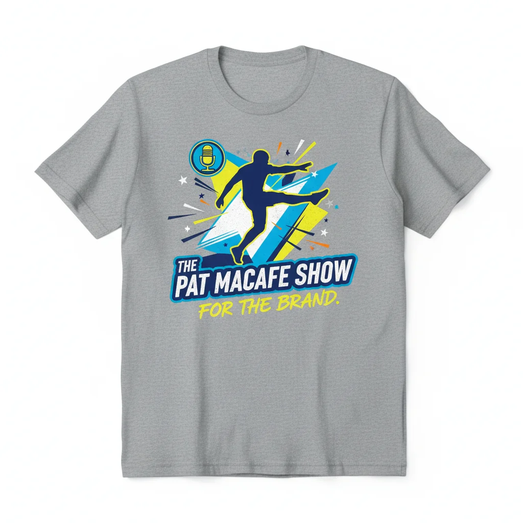 The Pat McAfee Show 'For The Brand' Artisan Tee