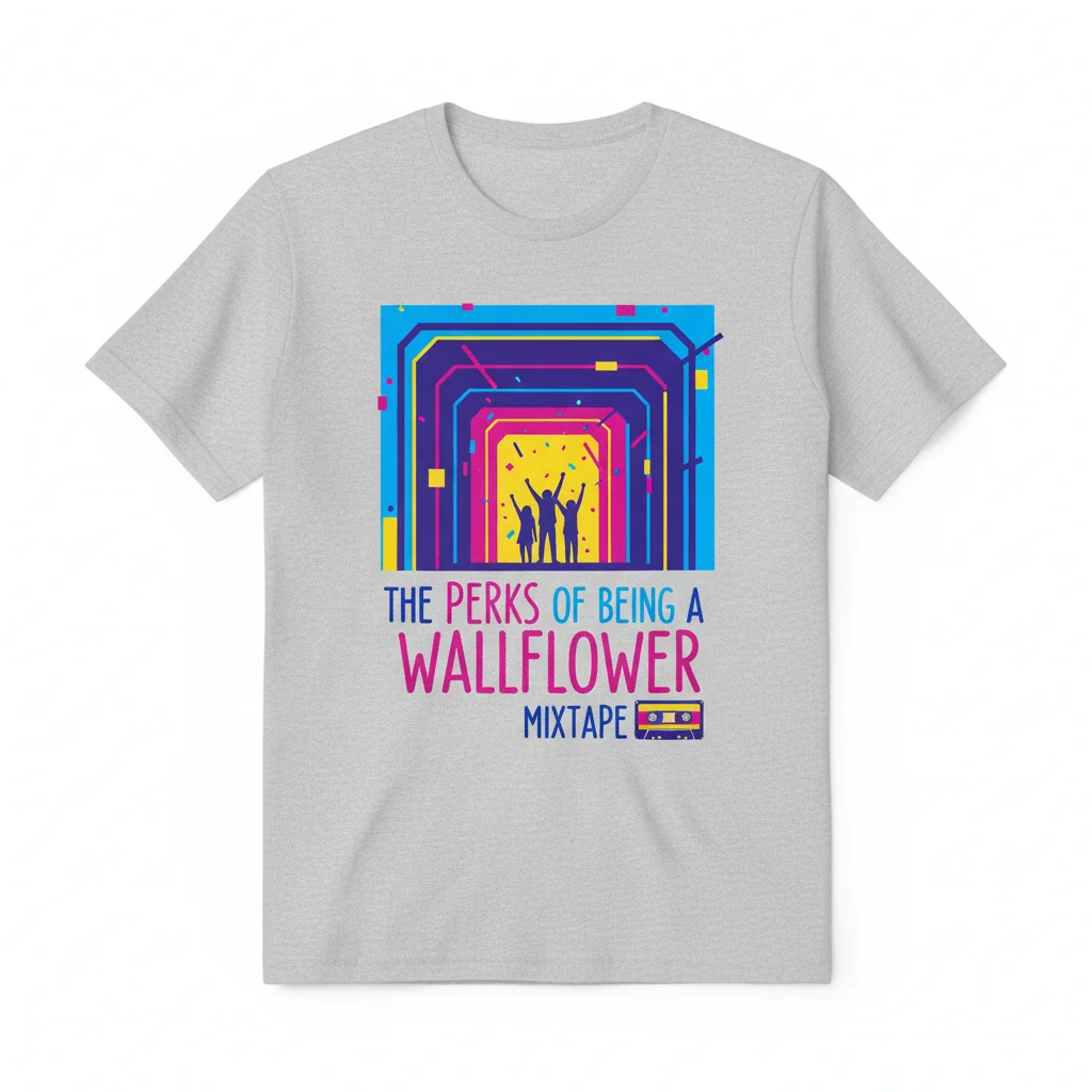 The Perks Of Being A Wallflower Shirt | Premium Unisex Tee for Book & Movie Lovers
