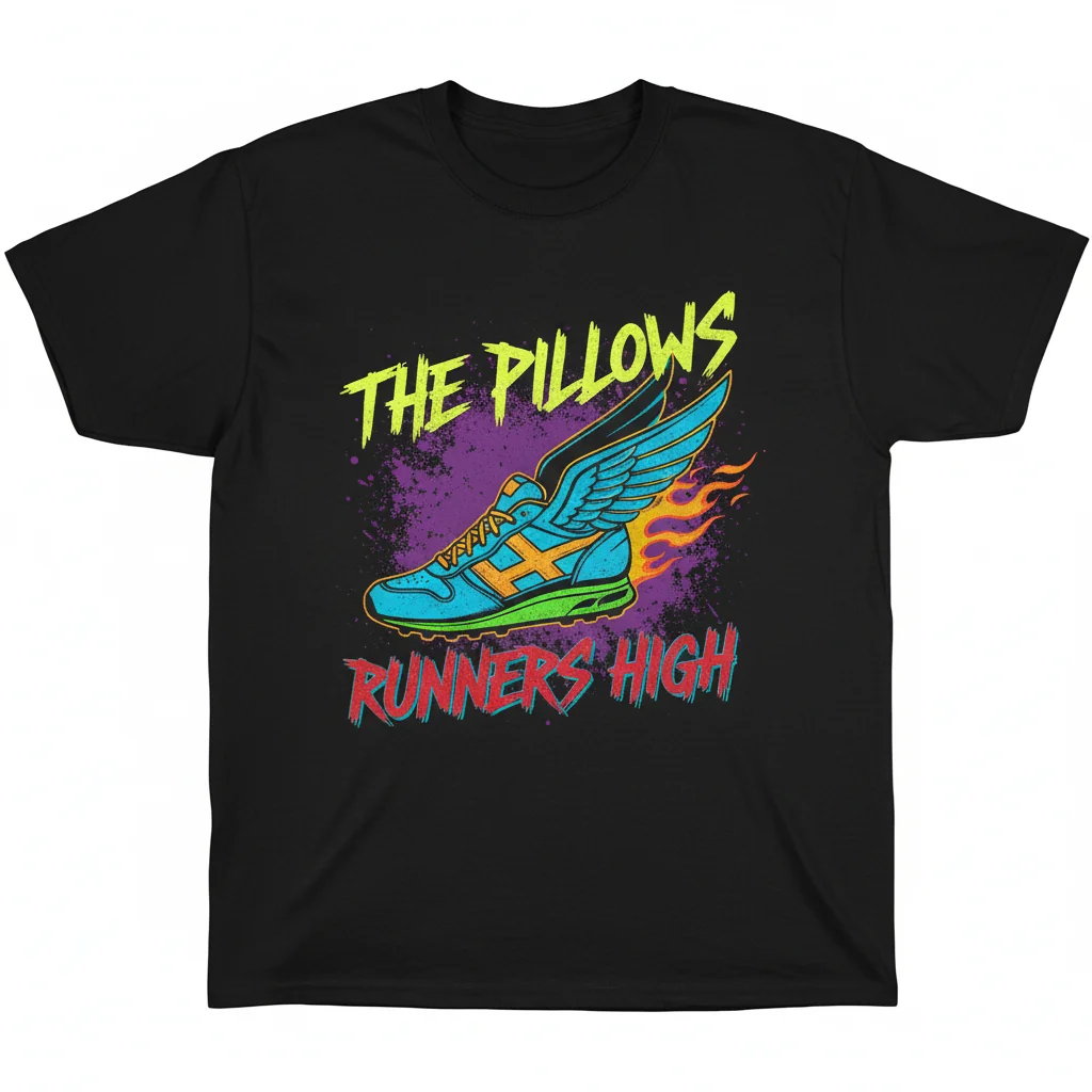 The Pillows - Runners High Essential T-Shirt: Lasting Comfort, Vibrant Style