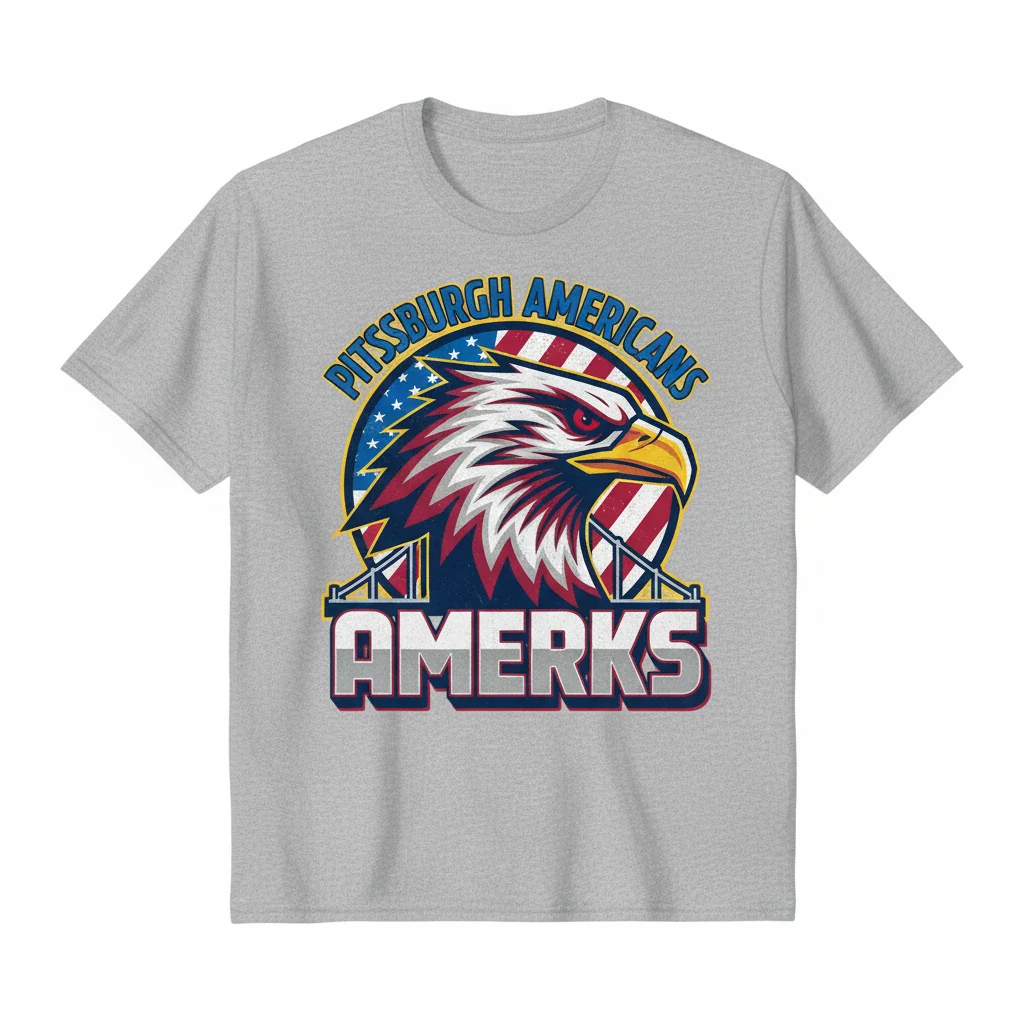 The Pittsburgh Americans | Amerks Essential T-Shirt – Built to Last, Designed for Comfort