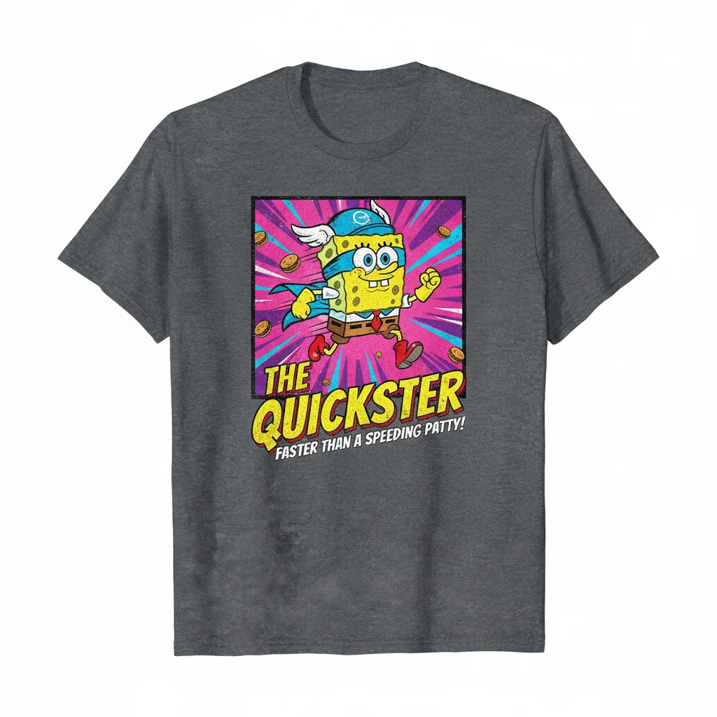 The Quickster Spongebob Essential T-Shirt – Unofficial Fan Apparel