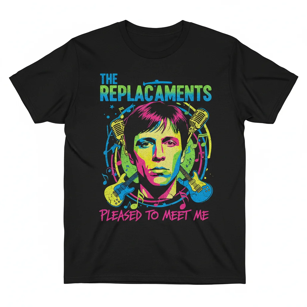 The Replacements Pleased To Meet Me Band T-Shirt
