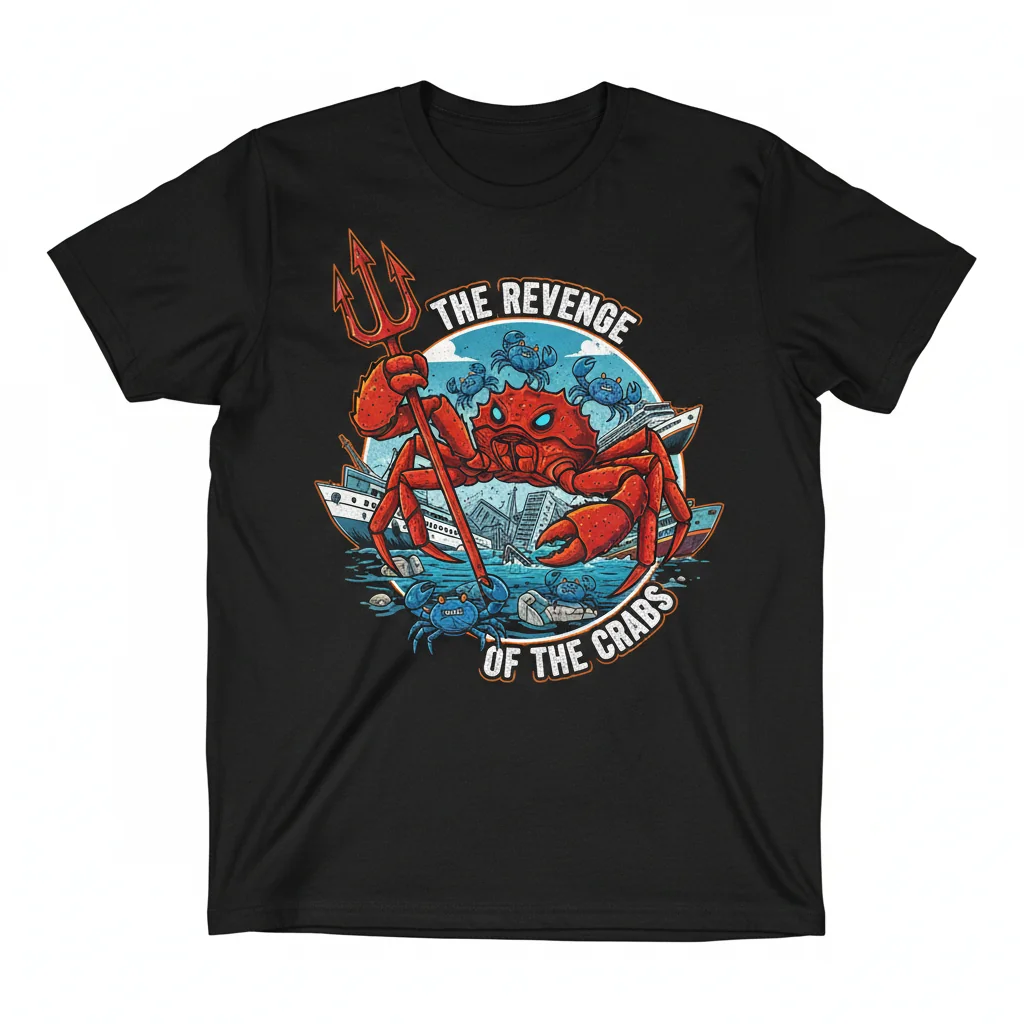 The Revenge of the Crabs - Ultra-Durable Essential T-Shirt