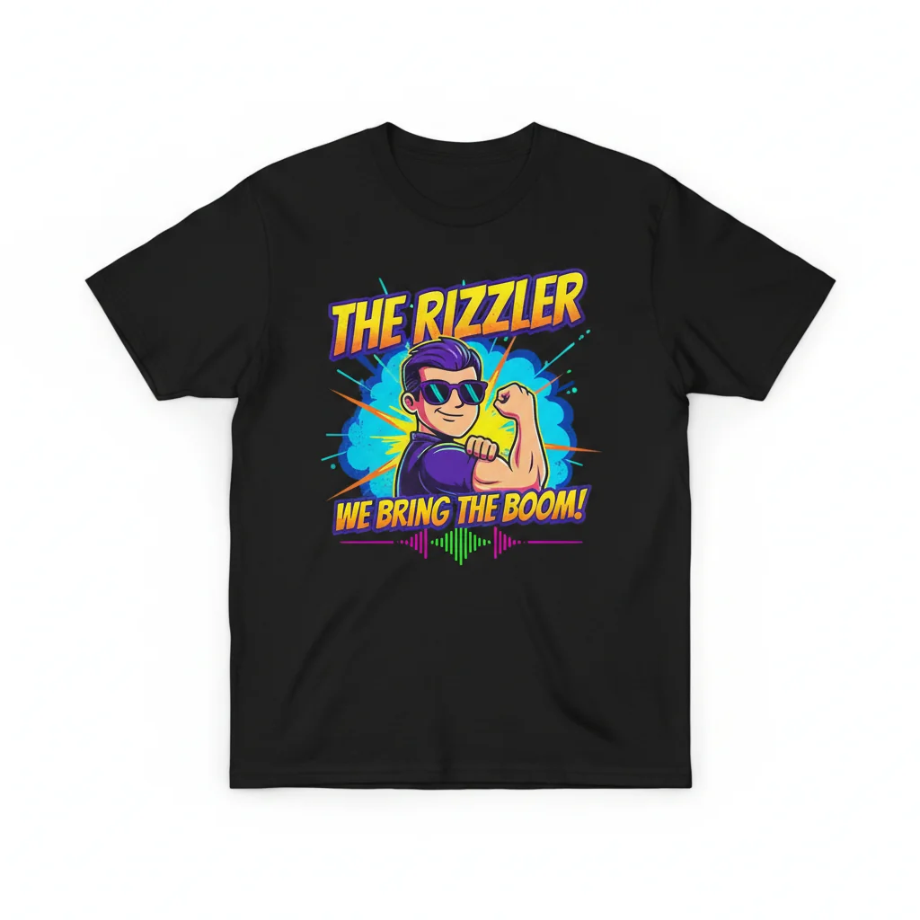 Rizzler Boom: Streetwear Essential Tee