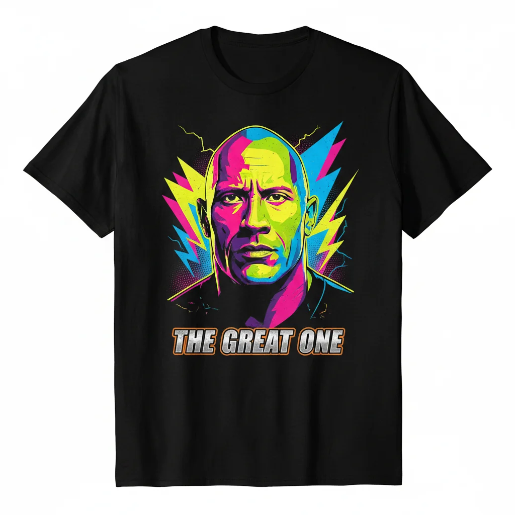 The Rock WWE Dwayne Johnson T-Shirt | Vintage Wrestling Fan Tee