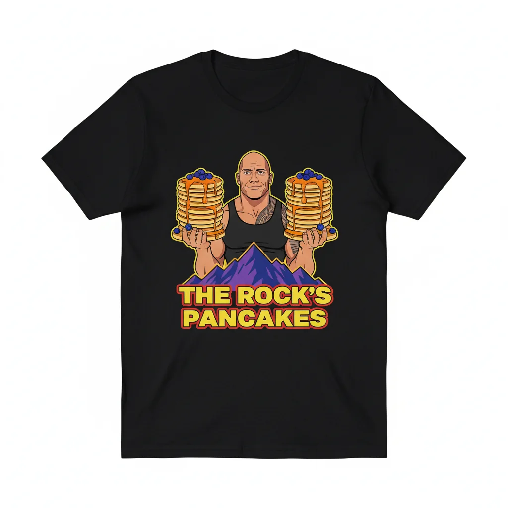 The Rocks Pancakes Meme Tapestry