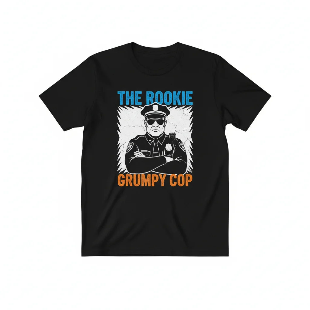 The Rookie: Grumpy Cop – Street Essential Tee