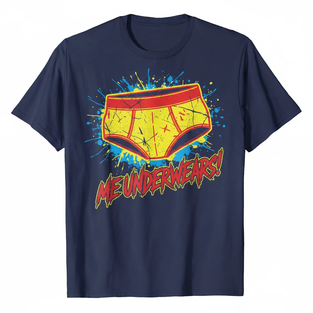 The Room: Me Underwears Essential T-Shirt – Premium Cotton, Retail Fit