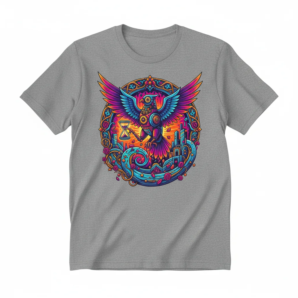 Rubaiyat "Bird of Time" Bull Tee