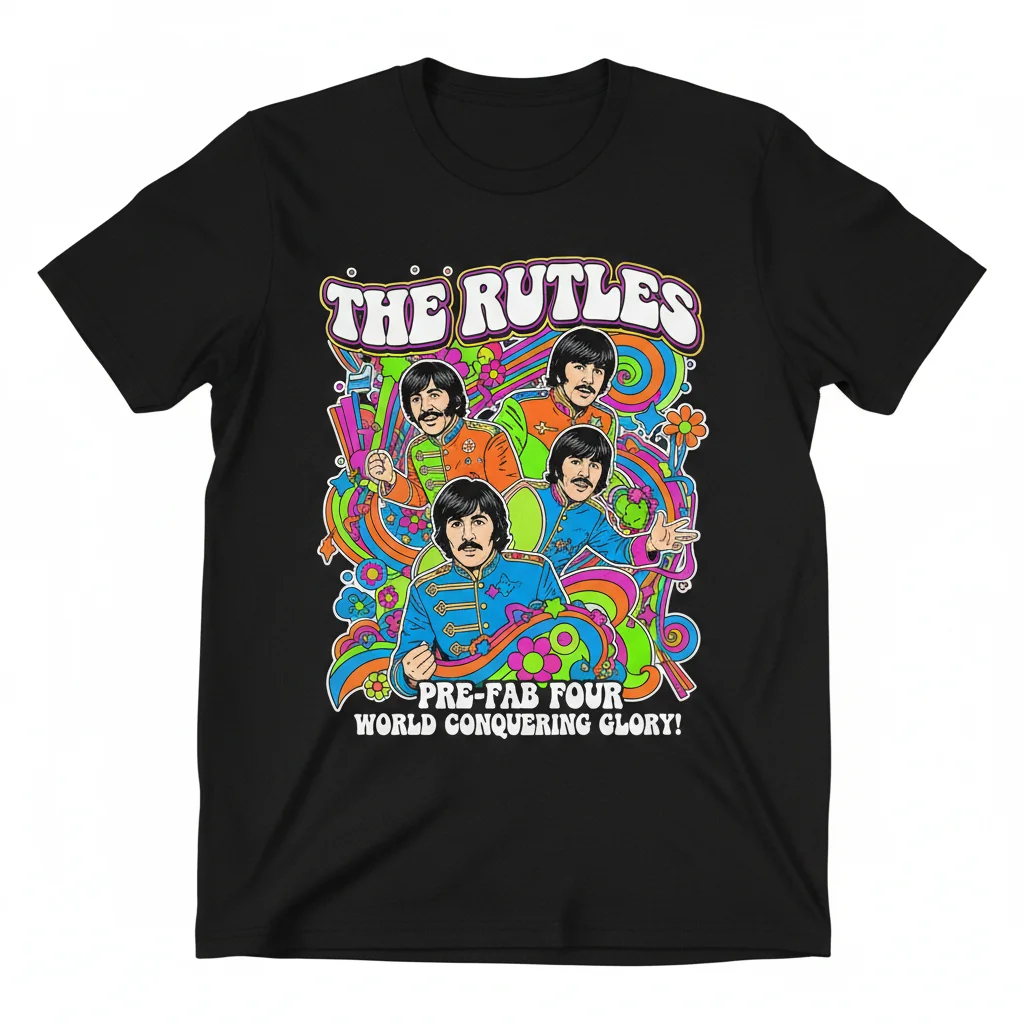The Rutles! Pre-Fab Four: Essential Street Tee