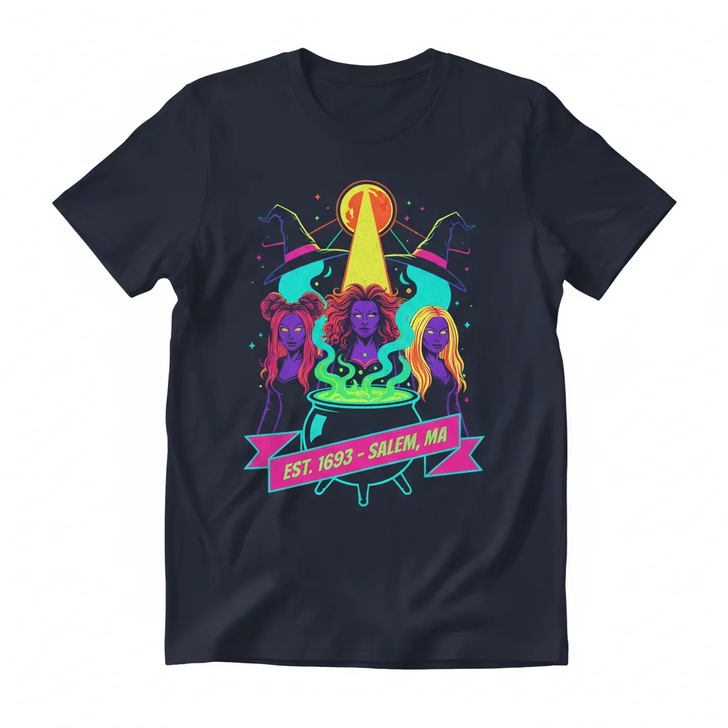 The Sanderson Sisters Essential T-Shirt: Lasting Comfort, Vibrant Style