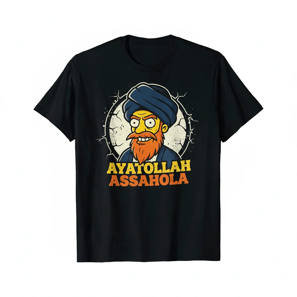 The Simpson Ayatollah Assahola: A Pop Culture Masterpiece Tee