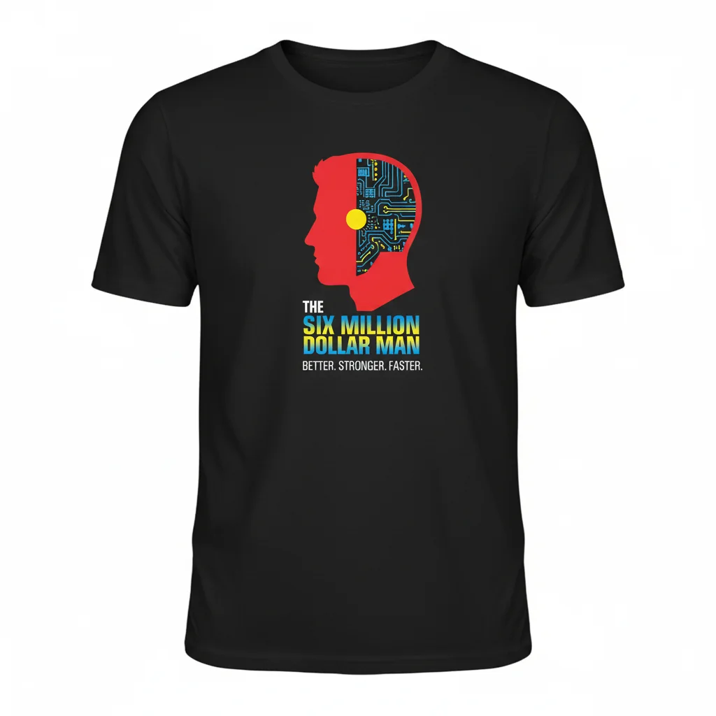 The Six Million Dollar Man: Iconic Power T-Shirt