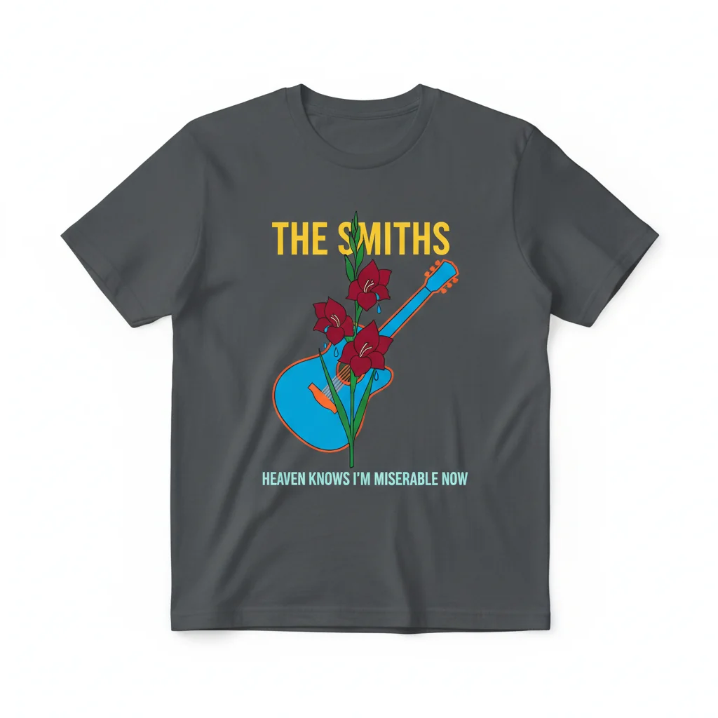 The Smiths T-Shirt | Vintage Style Indie Rock Band Tee | Unisex Graphic Tee