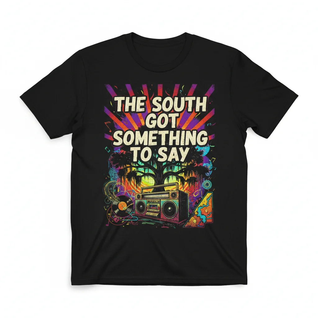 The South Got Something to Say Essential T-Shirt – Premium Cotton, Retail Fit Tee