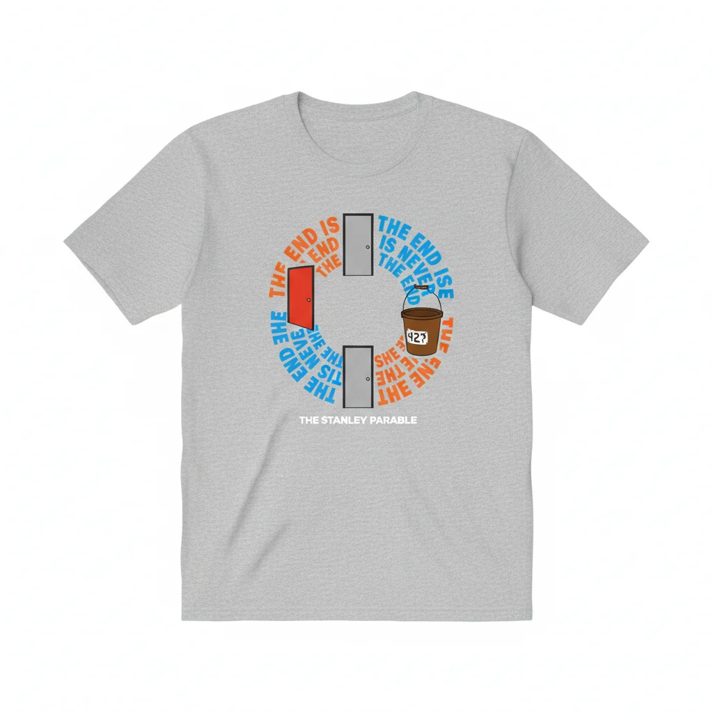 The Stanley Parable 'The End is Never the End' Art Tee