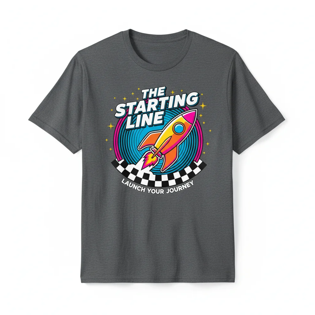 The Starting Line Classic T-Shirt – Ultra-Soft Unisex Apparel