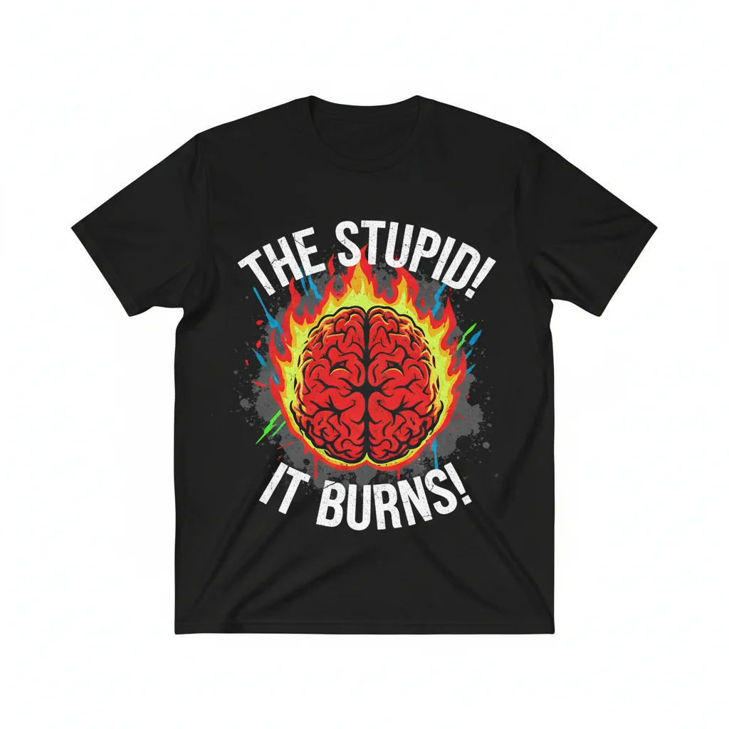 The Stupid! It Burns! & The Phoenix Within - Artistic Statement Tee