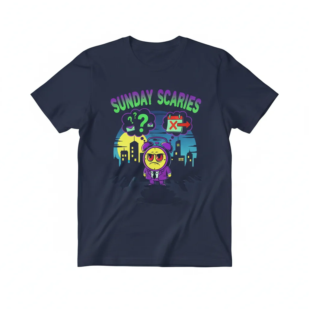 "The Sunday Scaries" Essential T-Shirt - Comfortable & Stylish Everyday Tee