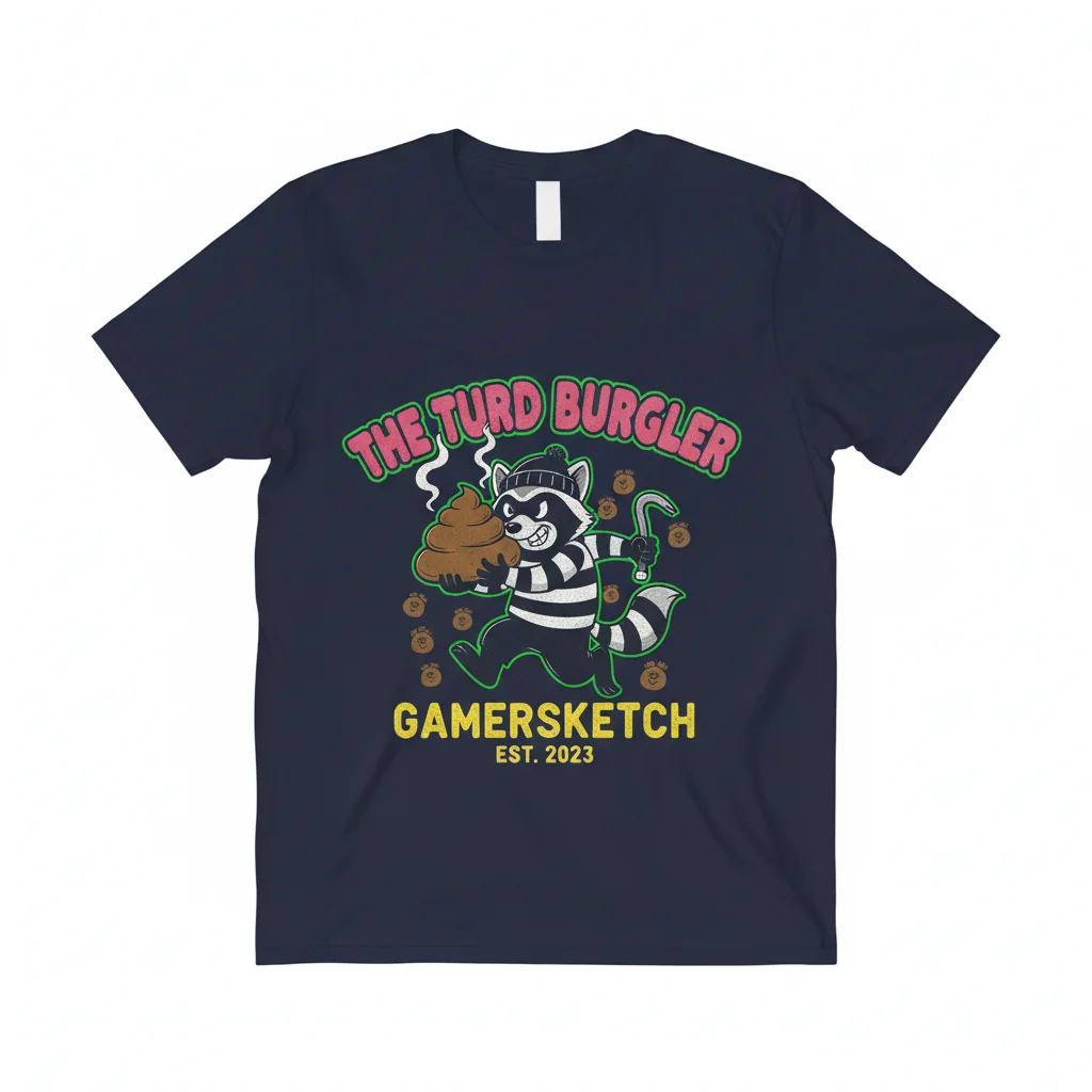 Turd Burglar Essential T-Shirt: Unmatched Comfort & Lasting Style