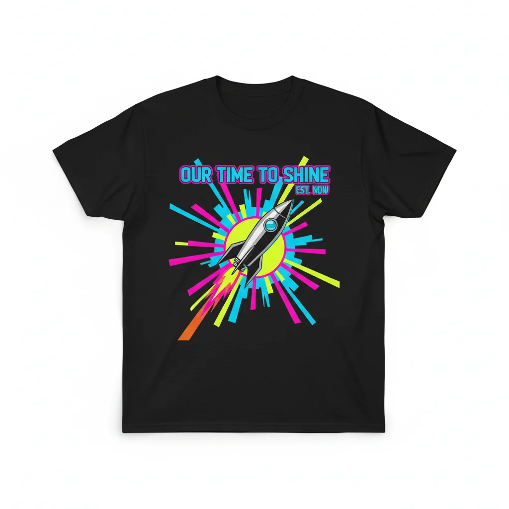 The 'It's Our Time to Shine' Unisex Art Tee