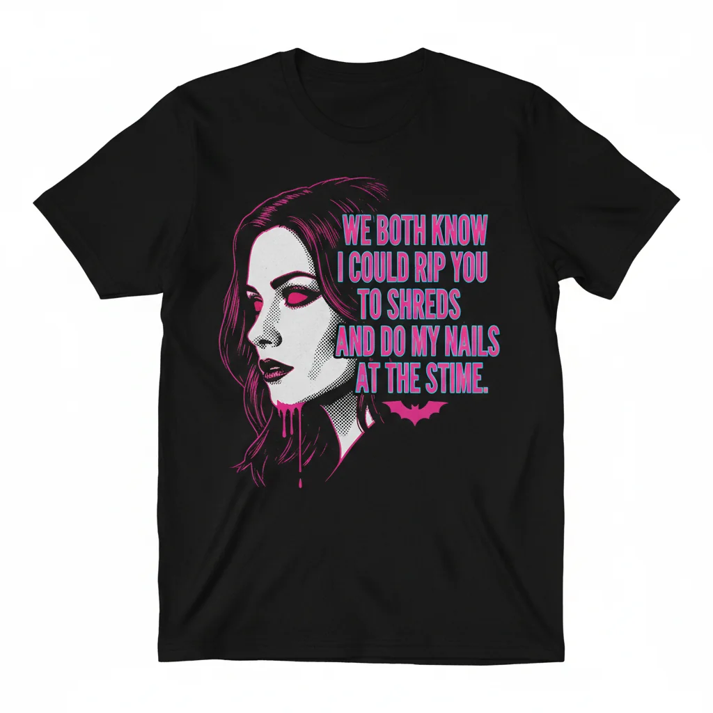 The Vampire Diaries Katherine Pierce Quote T-Shirt - Essential TVD Fan Apparel