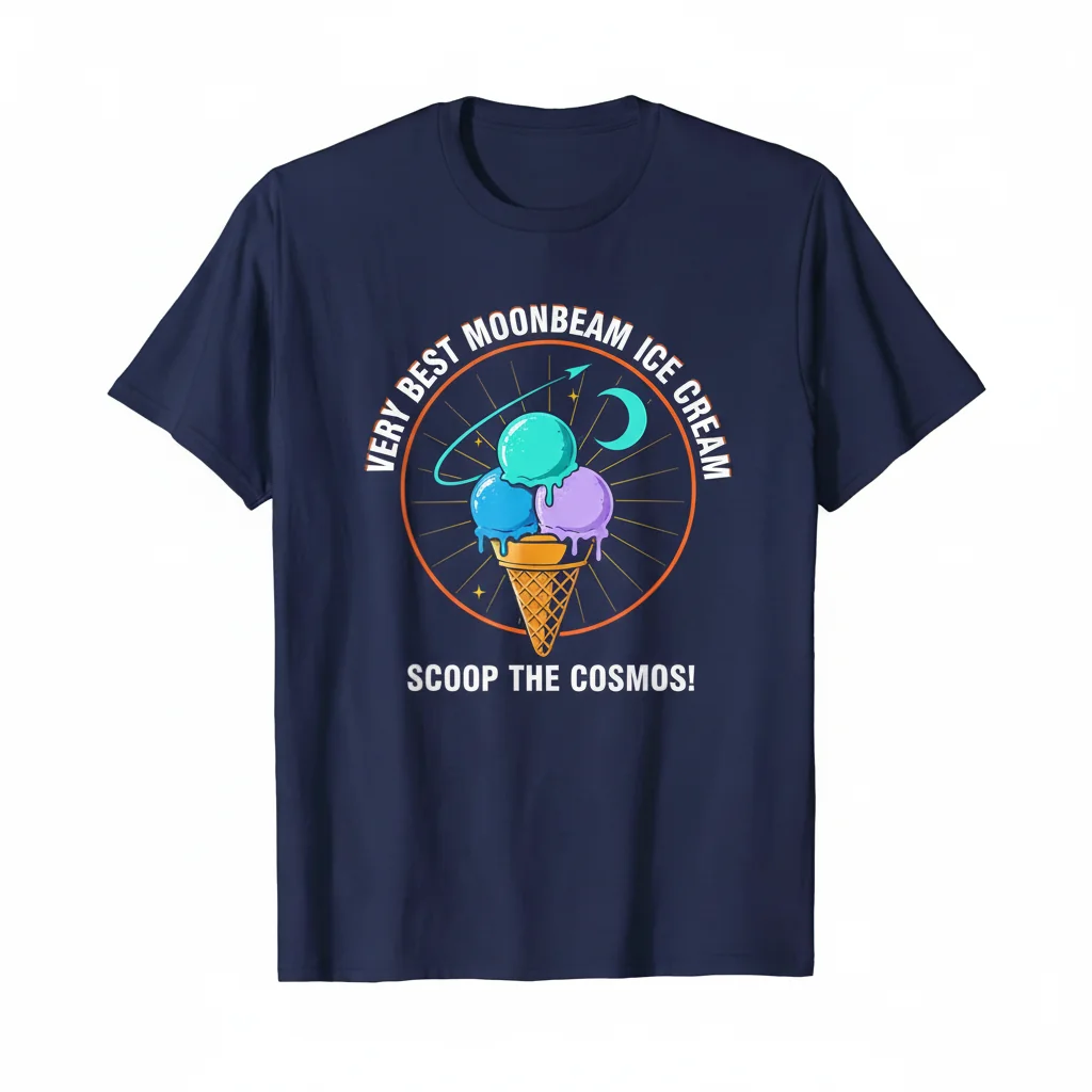The Very Best Moonbeam Ice Cream Poster Shirt - Ultra Soft Tee