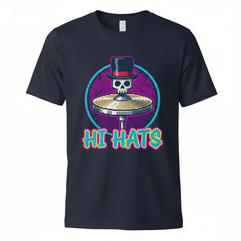 The Warriors' Rhythmic Soul: Essential Hi-Hat Tee