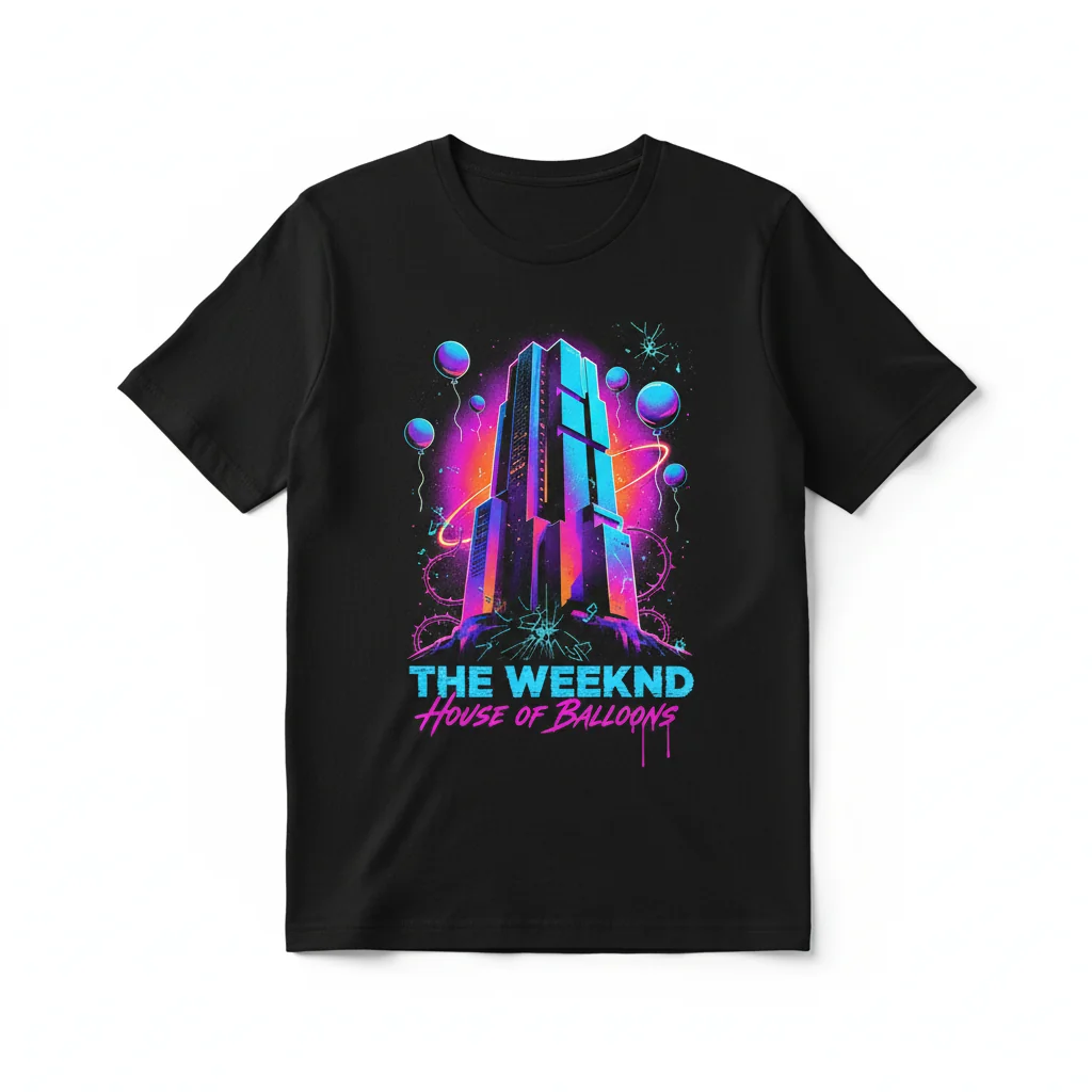 The Weeknd House of Balloons Classic Graphic Tee